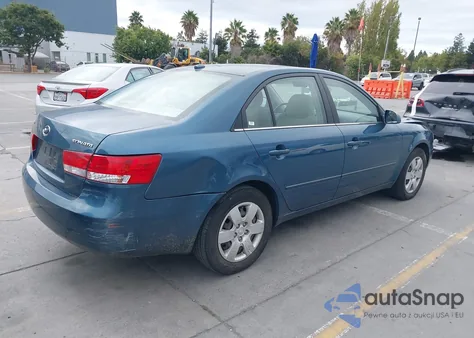 2007 Hyundai Sonata Gls z USA, uszkodzony, nr VIN 5NPET46C87H253103